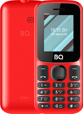 Мобильный телефон BQ Step+ BQ-1848 (красный/черный)