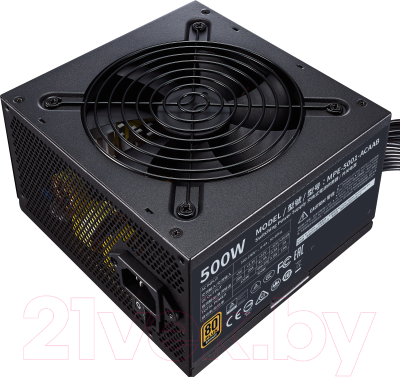 Блок питания для компьютера Cooler Master MWE 500 Bronze (MPE-5001-ACAAB-EU)