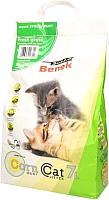 Наполнитель для туалета Super Benek Corn Cat Свежая трава (7л) - 