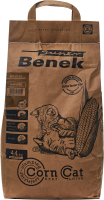 Наполнитель для туалета Super Benek Corn Cat Golden (7л/4.35кг) - 