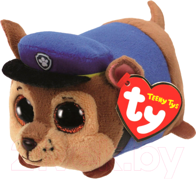 Мягкая игрушка TY Щенок Chase Paw Patrol Teeny Tys / 42226