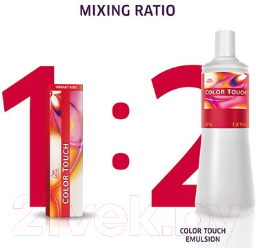 Крем-краска для волос Wella Professionals Color Touch 10/34 (60мл, яркий блонд золотисто-красный)