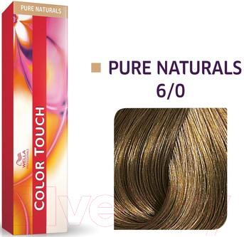 Крем-краска для волос Wella Professionals Color Touch 6/0 (темный блонд)