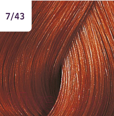 Крем-краска для волос Wella Professionals Color Touch 7/43 (красный тициан)