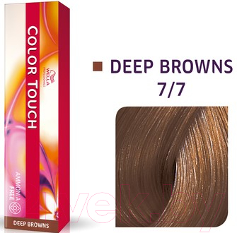 Крем-краска для волос Wella Professionals Color Touch 7/7 (блонд коричневый)