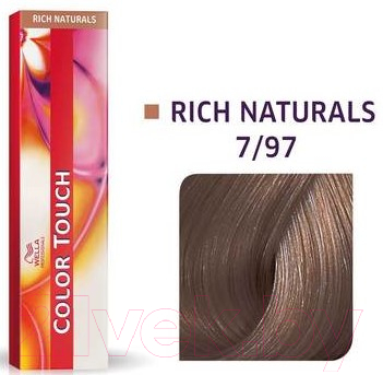 Крем-краска для волос Wella Professionals Color Touch 7/97 (блонд сандре коричневый)