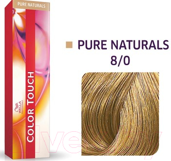 Крем-краска для волос Wella Professionals Color Touch 8/0 (светлый блонд)