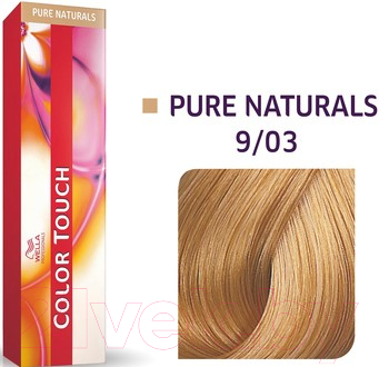 Крем-краска для волос Wella Professionals Color Touch 9/03 (лен)