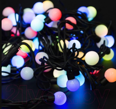 Светодиодная гирлянда Neon-Night Мультишарики 303-599 (10м, RGB)