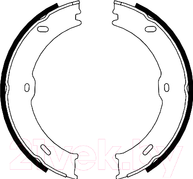 

Тормозные колодки AP, 09710