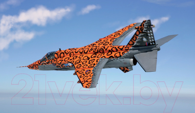 Сборная модель Italeri Истребитель-бомбардировщик Jaguar GR.3 Big Cat 1:72 / 1357