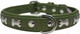 Ошейник Angel Pet Rotterdam Bones 41274/AG (зеленый) - 
