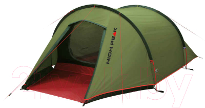 Палатка High Peak Kite 3 / 10189 (зеленый/красный)