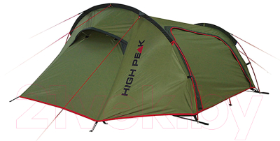 Палатка High Peak Sparrow 2 / 10186 (зеленый/красный)