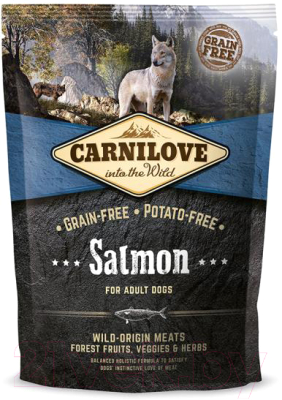 Сухой корм для собак Carnilove Adult Salmon / 150826 (1.5кг)