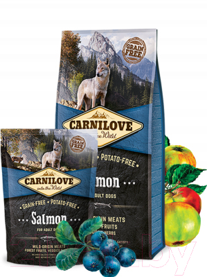 Сухой корм для собак Carnilove Adult Salmon / 150826 (1.5кг)