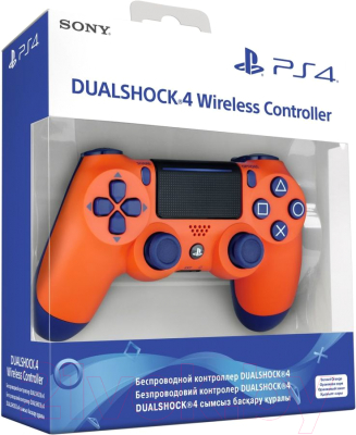 Геймпад Sony Dualshock 4 / PS719918264 (оранжевый)