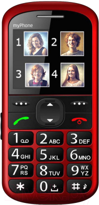 Мобильный телефон MyPhone Halo 2 (красный)