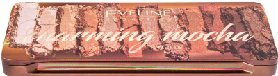 Палетка теней для век Eveline Cosmetics Charming Mocha (12г)