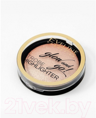 Хайлайтер Eveline Cosmetics Glow and Go! 02 Gentle Gold (8.5г)