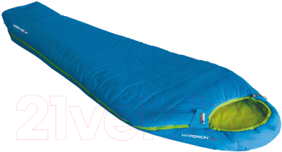 Спальный мешок High Peak Hyperion 1L / 23365 (голубой/зеленый)