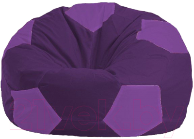 Бескаркасное кресло Flagman Мяч Стандарт М1.1-71 (фиолетовый/сиреневый)