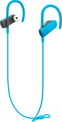 Беспроводные наушники Audio-Technica ATH-SPORT50BT (синий)