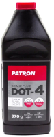 Тормозная жидкость Patron DOT-4 / PBF401 (970г) - 