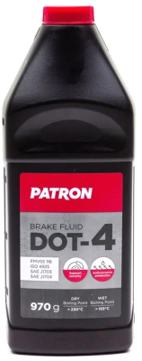 Тормозная жидкость Patron DOT-4 / PBF401 (970г)