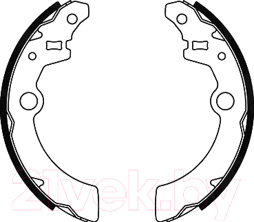 

Тормозные колодки AP, 09070