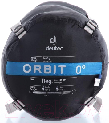 Спальный мешок Deuter Orbit 0° L правый 2019-20 / 3701418 3387 (Bay/Steel)