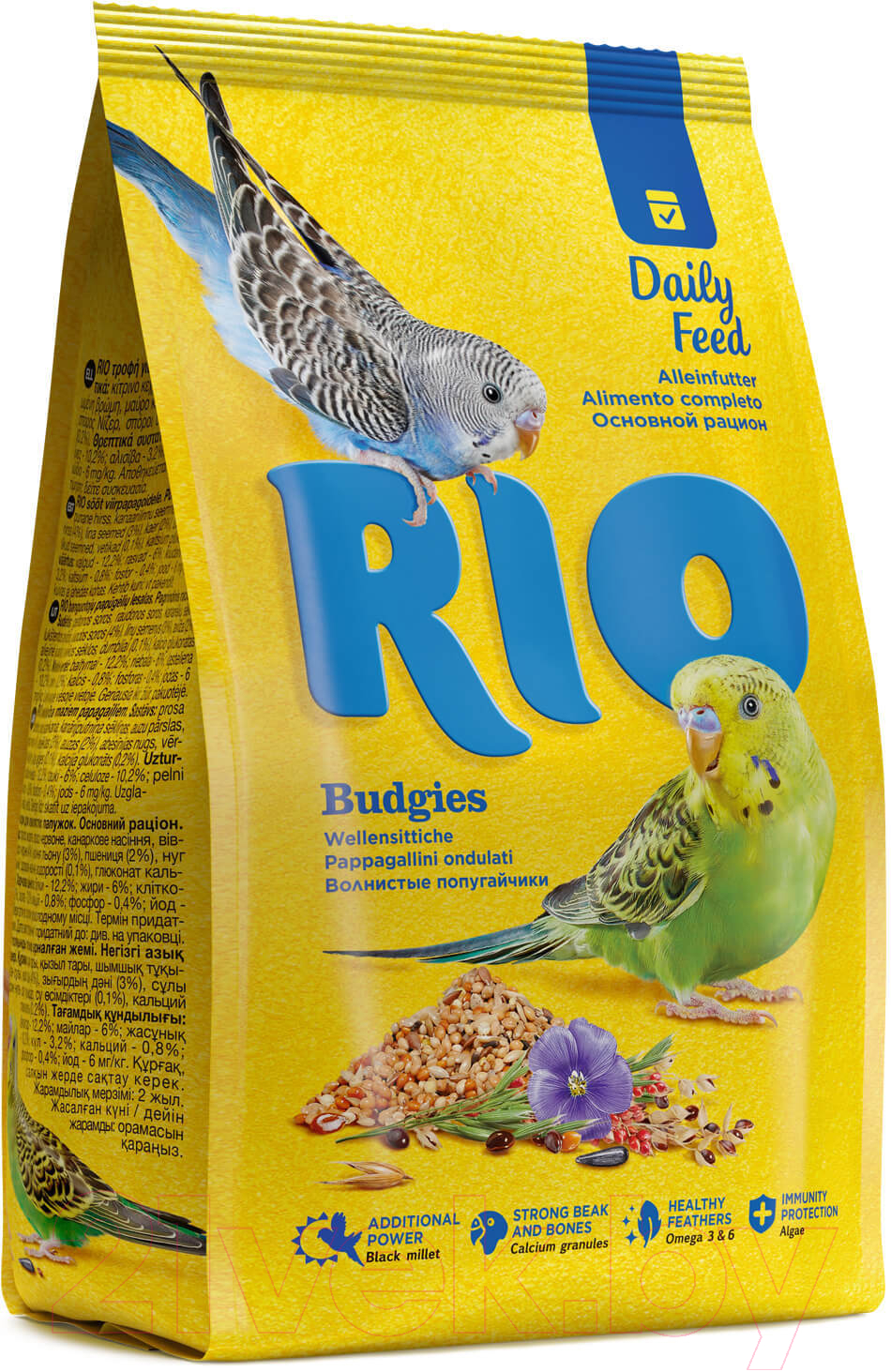 Корм для птиц Mealberry RIO для волнистых попугайчиков