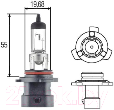 

Автомобильная лампа Hella, 8GH005636201
