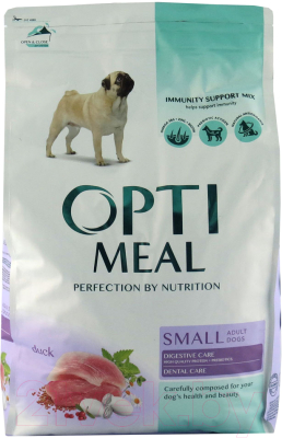 Сухой корм для собак Optimeal Small с уткой (12кг)