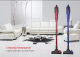 Миниатюра изображения товара Вертикальный пылесос Endever SkyClean VC-287 (серый/голубой)