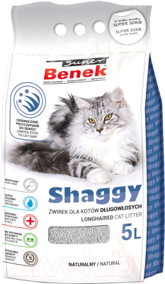 

Наполнитель для туалета Super Benek, Shaggy