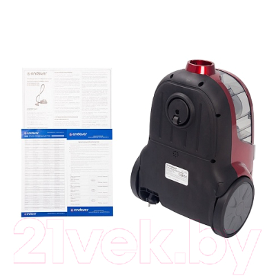 Пылесос Endever SkyClean VC-600 (красный/серый)