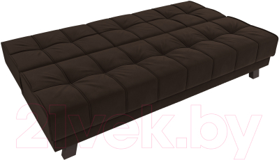 Изображение товара Диван Лига Диванов Винсент 182 (микровельвет, коричневый)