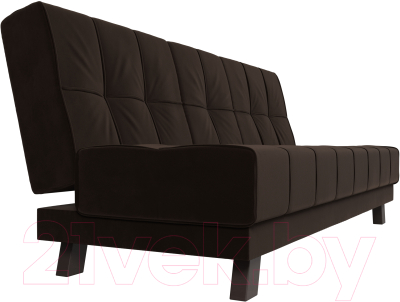 Изображение товара Диван Лига Диванов Винсент 182 (микровельвет, коричневый)