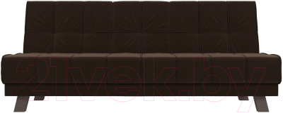 Изображение товара Диван Лига Диванов Винсент 182 (микровельвет, коричневый)