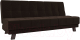 Миниатюра изображения товара Диван Лига Диванов Винсент 182 (микровельвет, коричневый)