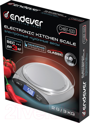 Кухонные весы Endever Chief-533