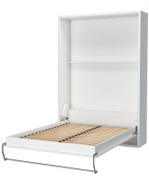 Шкаф-кровать трансформер Макс Стайл Kart 36мм 140x200 (белый базовый W908 ST2) - 
