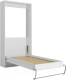 Шкаф-кровать трансформер Макс Стайл Smart 18мм 90x200 (белый базовый W908 ST2) - 