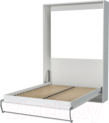 Шкаф-кровать трансформер Макс Стайл Smart 18мм 140x200 (белый базовый W908 ST2)