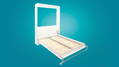 Шкаф-кровать трансформер Макс Стайл Smart 18мм 160x200 (белый базовый W908 ST2)