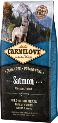 Сухой корм для собак Carnilove Adult Salmon / 150819 (12кг)