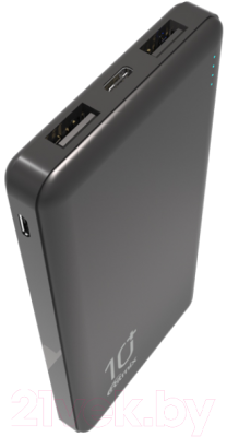 Портативное зарядное устройство Ritmix RPB-10000 (черный)