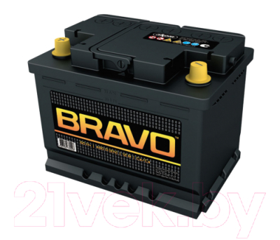 Автомобильный аккумулятор BRAVO 6СТ-74VL 1 Рус (74 А/ч, прямая)