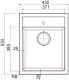 Миниатюра изображения товара Мойка кухонная Franke Sirius SID 610-40 (114.0489.202)